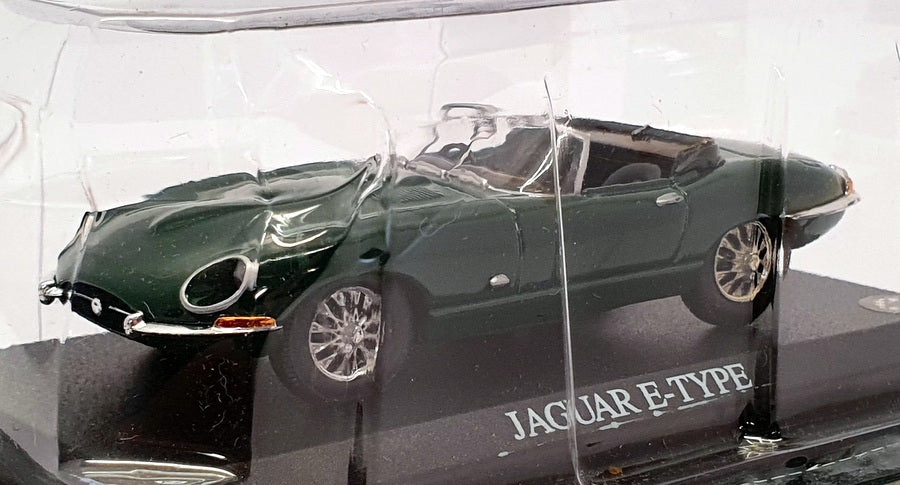 Del Prado 1/43 Scale Model Car DP18221C - 1961 Jaguar E-Type - Green