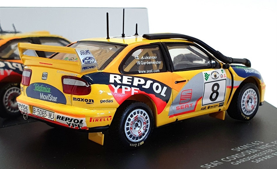 Skid 1/43 Scale SKM163 - Seat Cordoba WRC E2 Repsol Safari Rally 2000