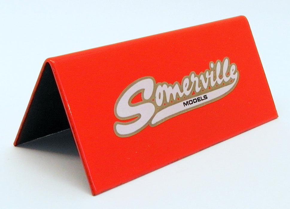 Somerville Models Rare Metal Desk Logo Sign - 11cm Long