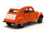 Corgi Fina 7.5cm Long Model Car CRG04 - Citroen 2cv - Orange/White