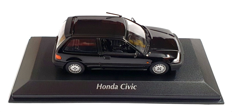 Maxichamps 1/43 Scale Diecast 940 161501 - 1990 Honda Civic - Black