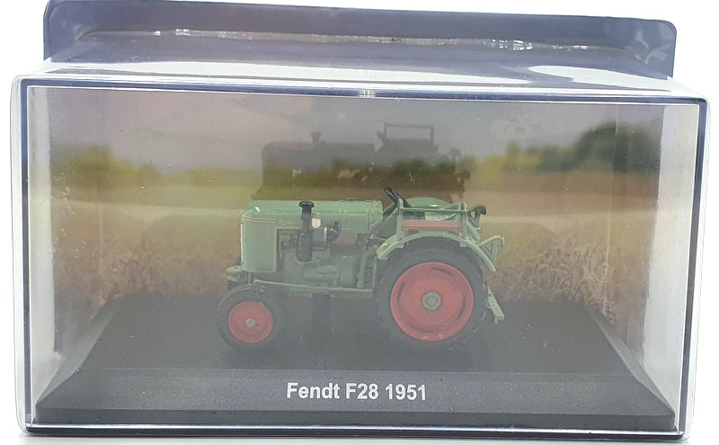 Hachette 1/43 Scale Model Tractor HL25 - 1951 Fendt F28 - Green