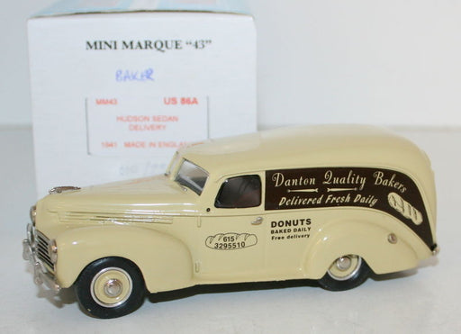 MINIMARQUE 1/43 US86A - 1941 HUDSON SEDAN DELIVERY - DANTON QUALITY BAKERS