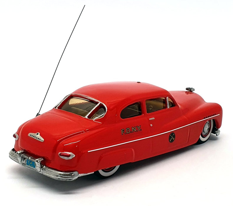 Tin Wizard Zaugg Models 1/43 Scale FE308 - 1951 Mercury Fire Car - FDNY