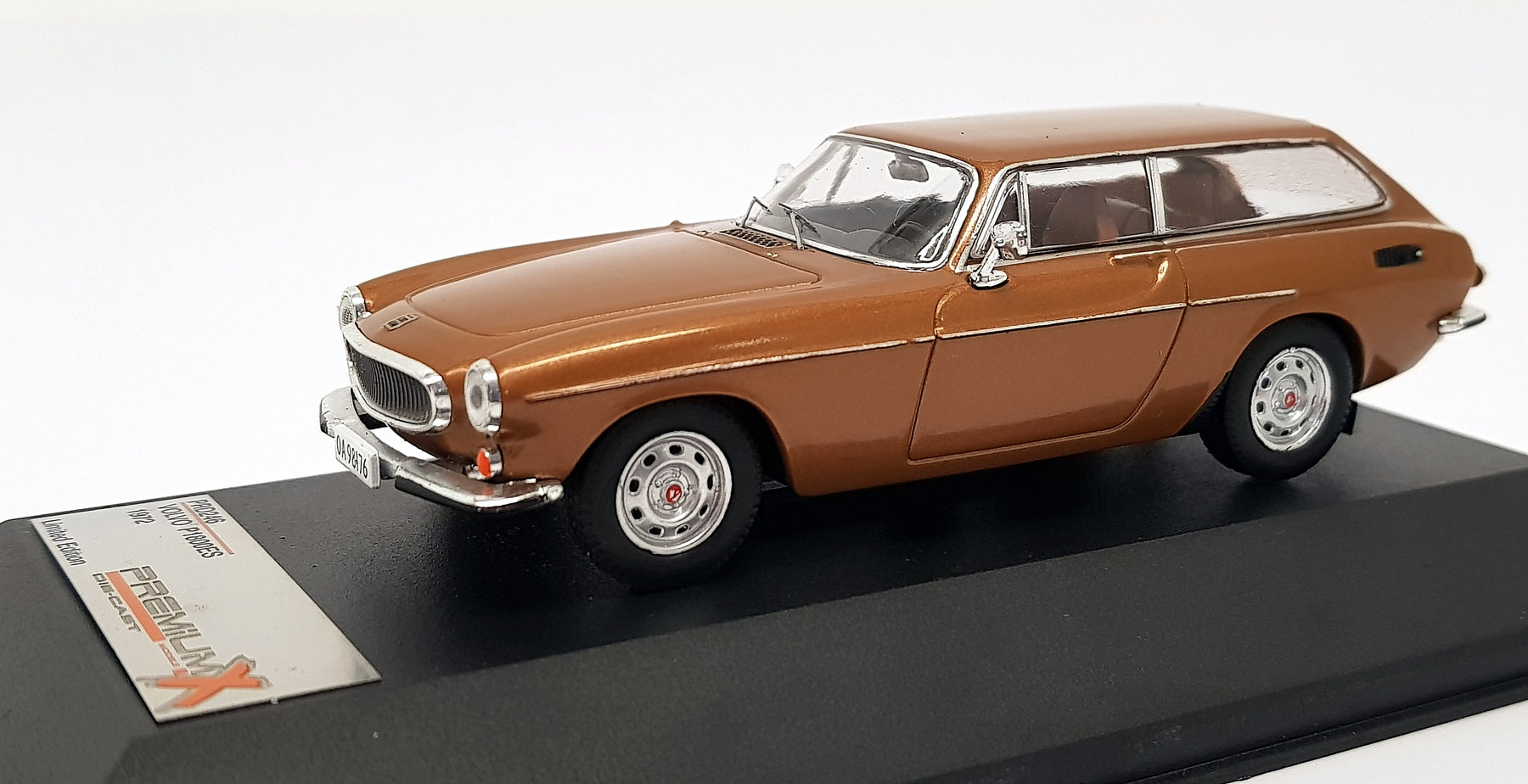 Premium X 1/43 Scale Model Car PRD246 - 1972 Volvo P1800 ES - Champagne