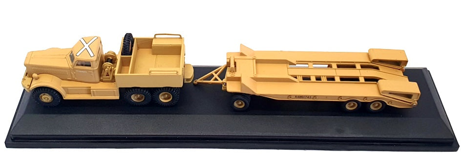 Oxford 1/76 Scale 76DT001 Diamond T980 Tank Transporter TCR Western Desert 1942