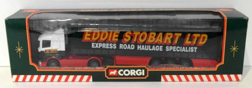 Corgi Appx 30cm Long 59503 - Scania Curtainside Trailer - Eddie Stobart Ltd