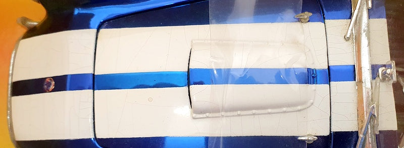 Ertl 1/18 Scale Model Car 32237 - 1965 Shelby Cobra - Blue