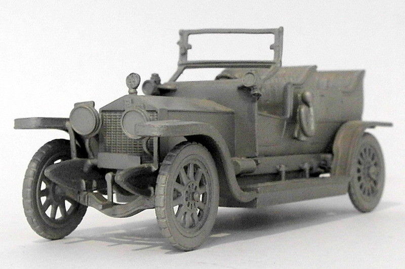 Danbury Mint Pewter - approx 1/43 scale - 1907 Rolls Royce The Silver Ghost