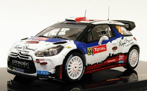 Ixo 1/43 Scale RAM544 - Citroen DS3 WRC - #22 Monte Carlo 2013