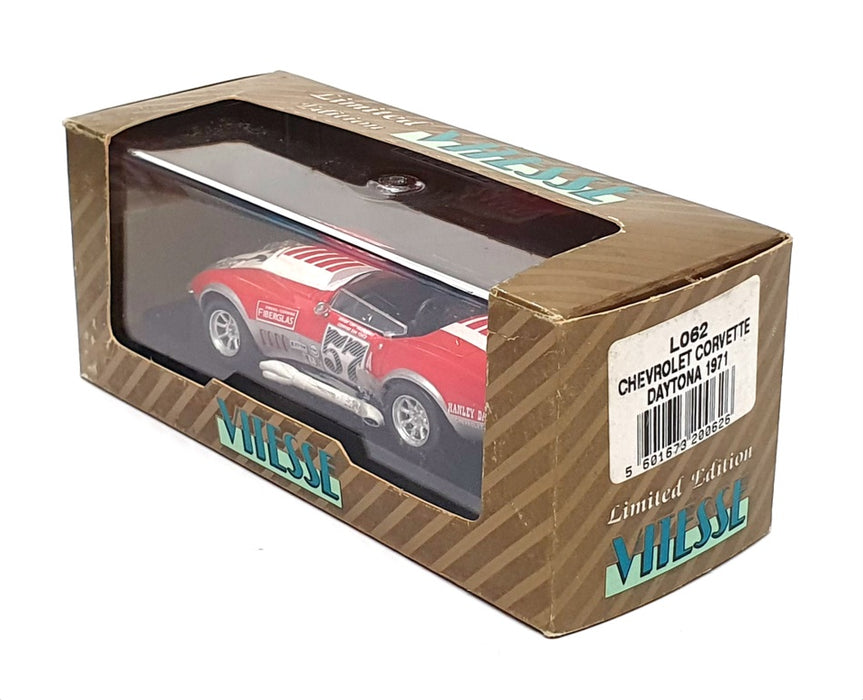 Vitesse 1/43 Scale L062 - Chevrolet Corvette Daytona 1971 - #57 Tony Delorenso