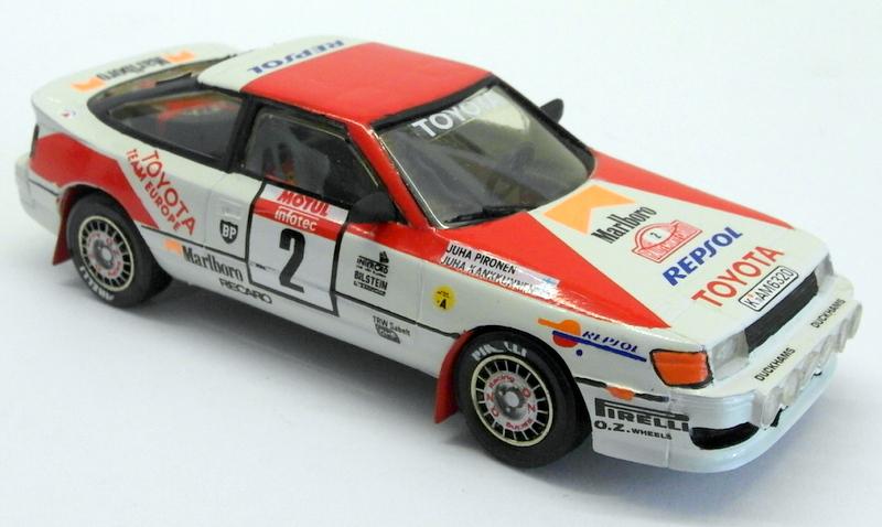 Starter 1/43 Scale built kit - TOY - Toyota Celica Monte Carlo Rally 1989 #2