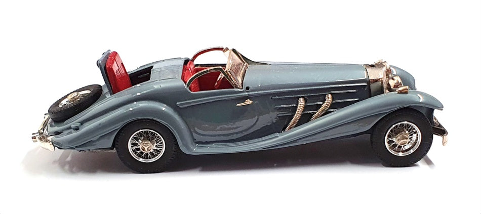 Western 1/43 Scale WMS1X - 1938 Mercedes Benz Type 540K - Grey Open Dickie