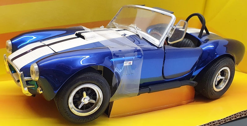 Ertl 1/18 Scale Model Car 32237 - 1965 Shelby Cobra - Blue