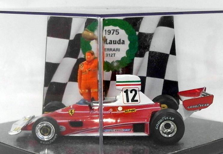 Quartzo 1/43 Scale WC06 F1 World Champions - Ferrari 3127 - N.Lauda 1975