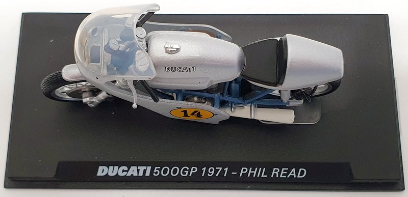Altaya 1/24 Scale Model Motorcycle AL280128 - 1971 Ducati 500GP Phil Read