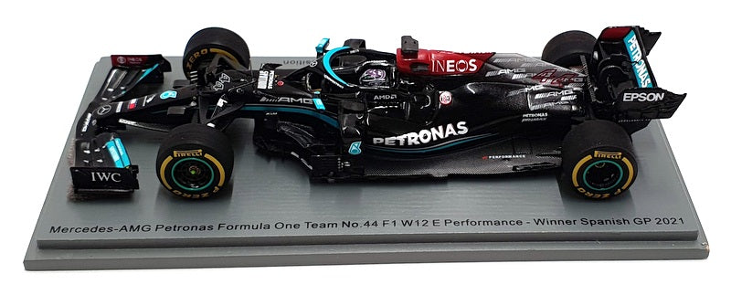 Spark Model 1/43 Scale S7675 - Mercedes-AMG F1 W12 E Performance #44 Winner Spanish GP 2021