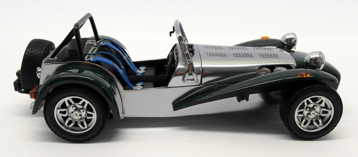 Kyosho 1/18 scale Diecast - 7020 Caterham Super Seven Clam Shell Wing Green