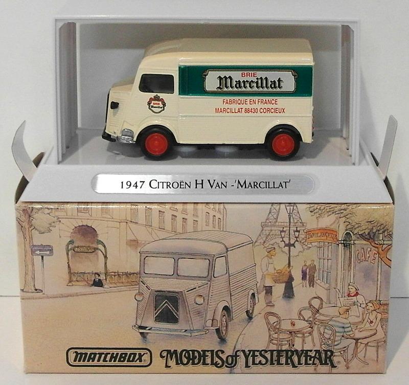 Matchbox 1/43 Scale Diecast YTF4 - 1947 Citroen Type H Van - Marcillat
