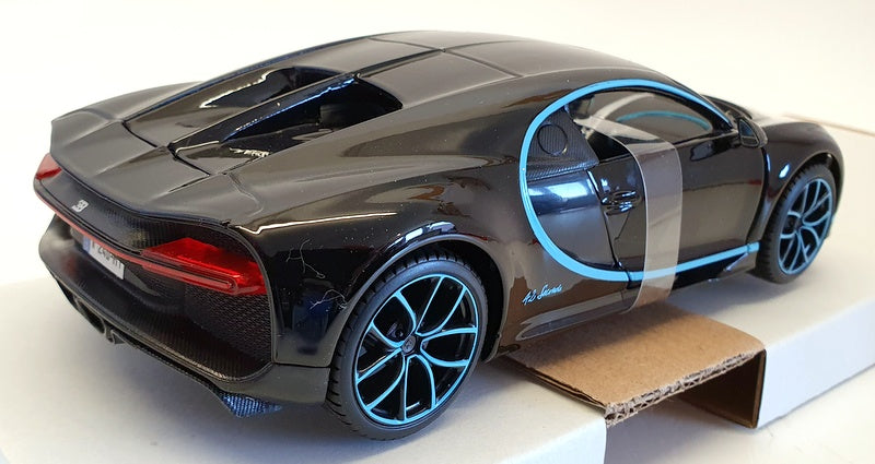 Maisto 1/24 Scale Model Car 31514BK - Bugatti Chiron - Black