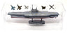 Motormax Appx 23cm Long Diecast 76783 - Aircraft Carrier - Grey/Brown