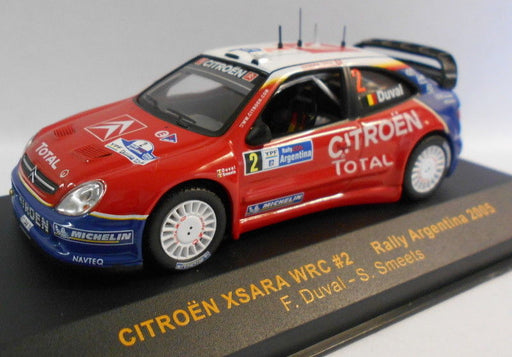 Ixo 1/43 Scale RAM200 CITREON XSARA WRC #2 ARGENTINA 2005