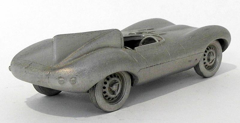 Danbury Mint Pewter - approx 1/43 scale - 1954 Jaguar D-Type