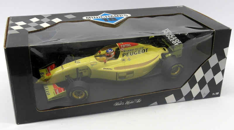 Minichamps 1/18 Scale - 180 960011 Jordan Peugeot 196 1996 R. Barricello