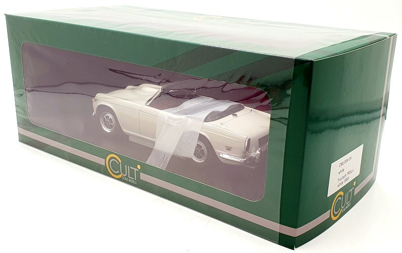 Cult Models 1/18 Scale CML069-04 - Triumph TR5 p.i 1968 - White