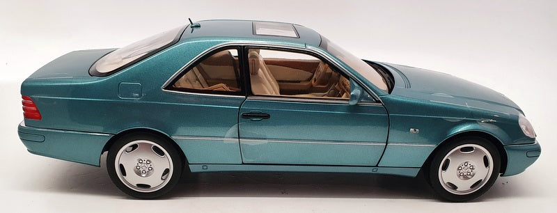 Norev 1/18 Scale Diecast 183448- 1997 Mercedes Benz CL600 Coupe - Met Blue