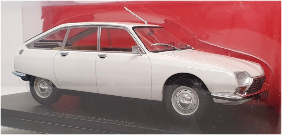 Hachette 1/24 Scale Diecast G111V021 - Citroen GS Berline - White