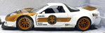 Jada 1/24 Scale Diecast 32795 - White Ranger & 2002 Honda NSX Type R Japan