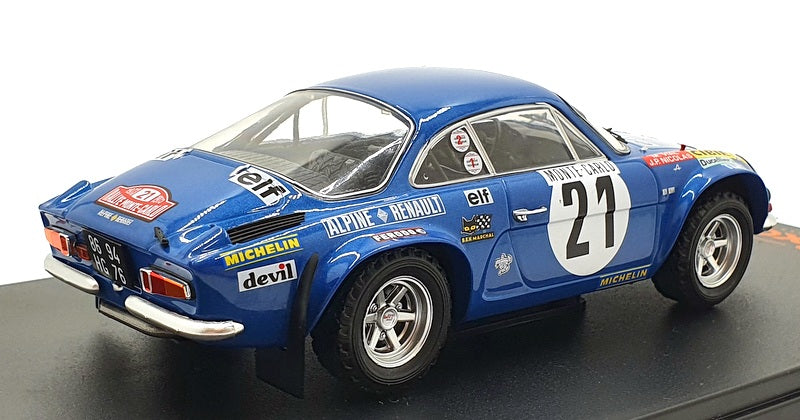 Ixo 1/24 Scale 24RAL007B - Alpine Renault A110 #21 Nicolas Rally 1973