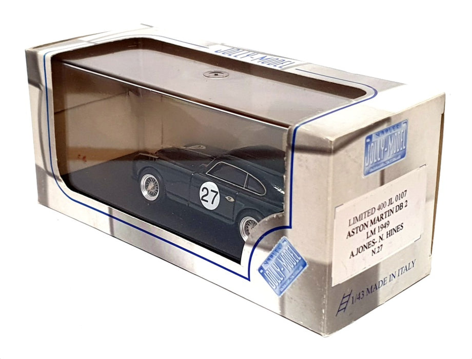 Jolly Model 1/43 Scale JL0107 - Aston Martin DB2 LM 1949 - #27 Jones/Hines