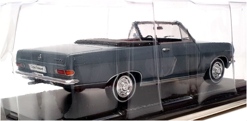 Hachette 1/24 Scale G1648015 - 1964 Opel Rekord A Deutsch Cabriolet - Grey