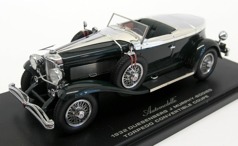 Automodelle 1/43 Scale JMT-ME-AC 1932 Duesenberg J Murphy Torpeado Green