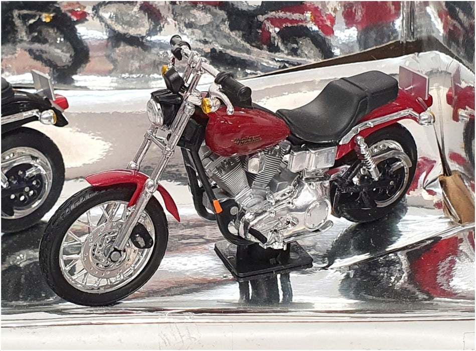Maisto 1/18 Scale 32029 - Series 9 Harley Davidison 3 Piece Motorbike Set