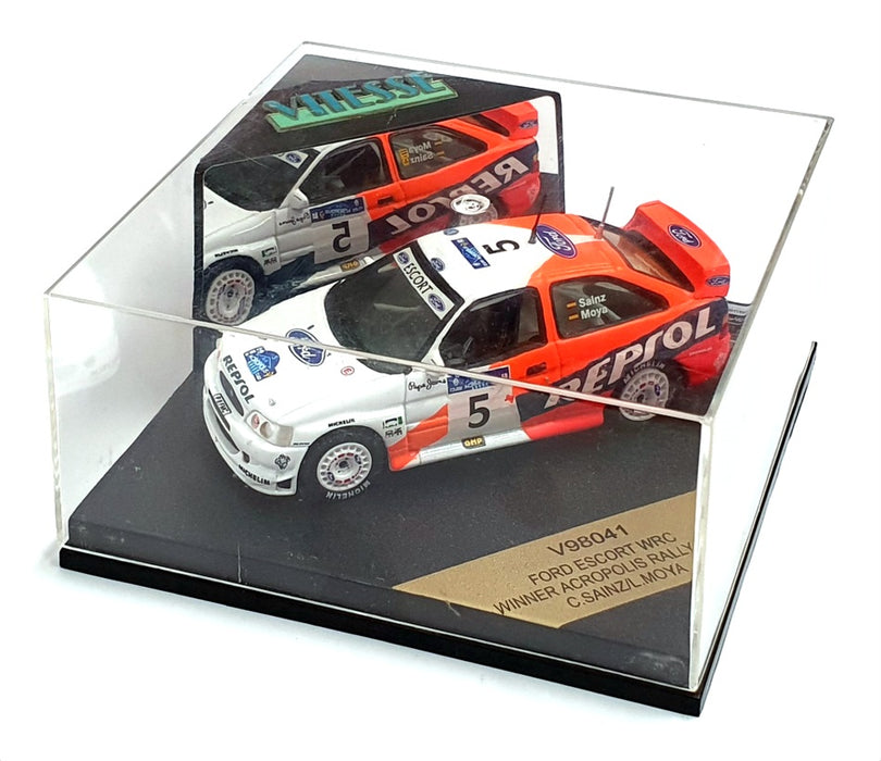 Vitesse 1/43 Scale V98041 - Ford Escort WRC Winner Acropolis 1997 Sainz/Moya