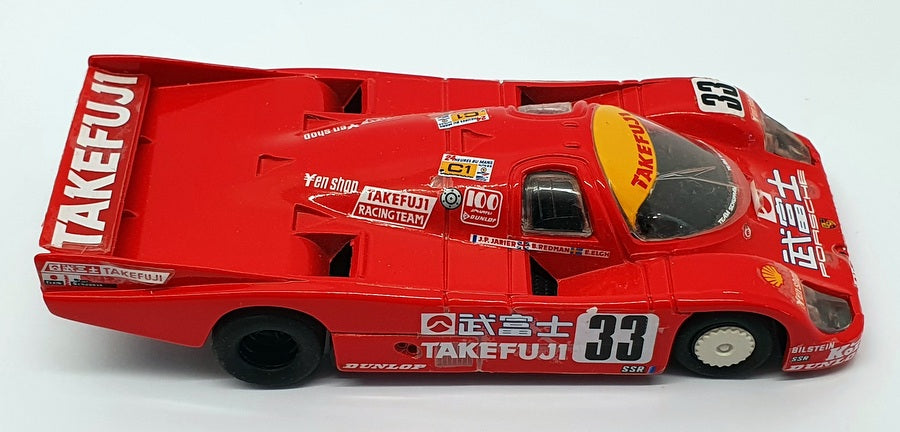 Onyx 1/43 Scale Model Car TF01 - Porsche 962-C Takefuji #33