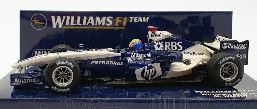 Minichamps 1/43 Scale 400 050007 - F1 Williams BMW FW27 - M.Webber 2005