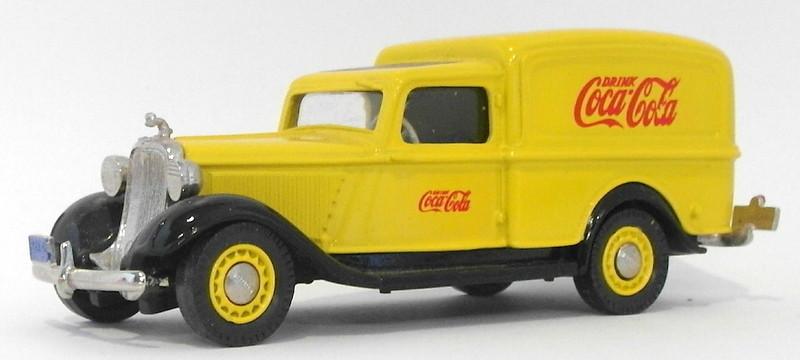 Brooklin 1/43 Scale BRK16 020B  - 1935 Dodge Van Drink Coca Cola Yellow