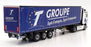 Eligor 1/43 Scale 117038 - Mercedes Actros 5 Tautliner T6 Truck - Groupe