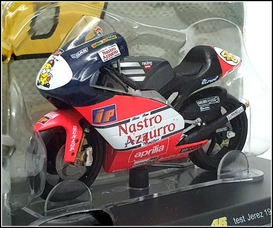 Altaya 1/18 Scale FFR57 - Aprilia RSV 250 - #46 Test Jerez 1997 Rossi