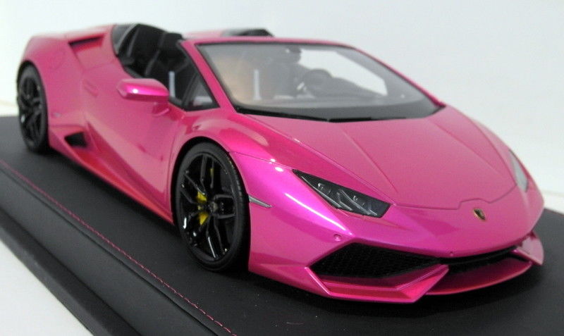 Make UP 1/18 Scale Resin - 006SC2 Lamborghini Huracan LP610-4 Spyder Flash Pink