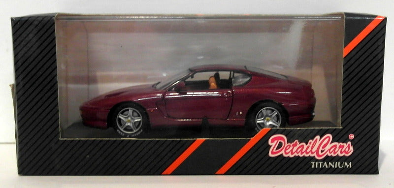 Detail Cars 1/43 Scale Diecast ART191 - 1992 Ferrari 456 GT - Burgundy