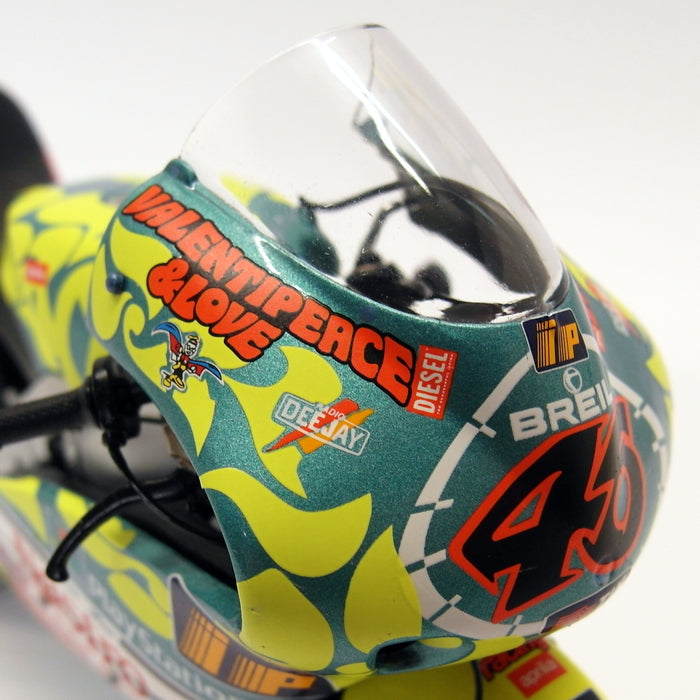 Minichamps 1/12 Scale Diecast 122 990046 Aprilia RSW 250 Mugello GP 99 V. Rossi