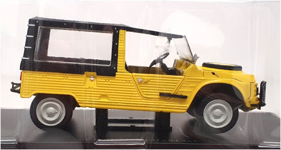 Hachette 1/24 Scale Diecast G111V006 - Citroen Mehari 4x4 - Yellow/Black