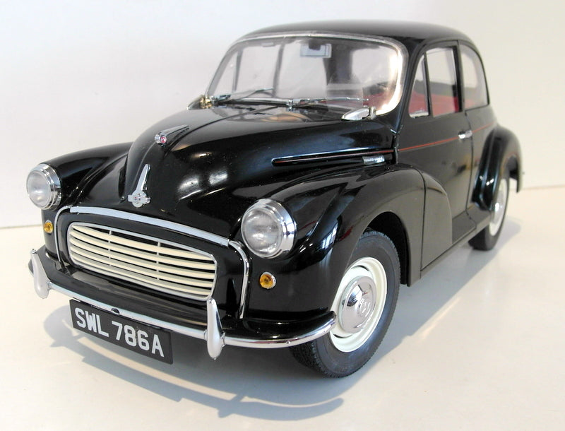 Sunstar 1/12 Scale diecast - 4786 1965 Morris Minor 1000 Saloon Black