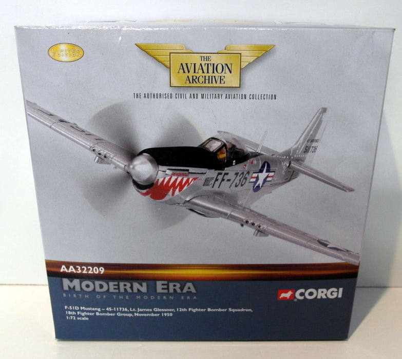 Corgi 1/72 AA32209 F-15D Mustang 45-1 1736 Lt James Glessner