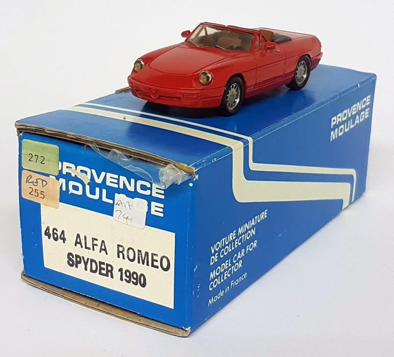 Provence Moulage 1/43 Scale Resin - 464 Alfa Romeo Spyder 1990 Red